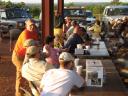 chow time at the pavilion